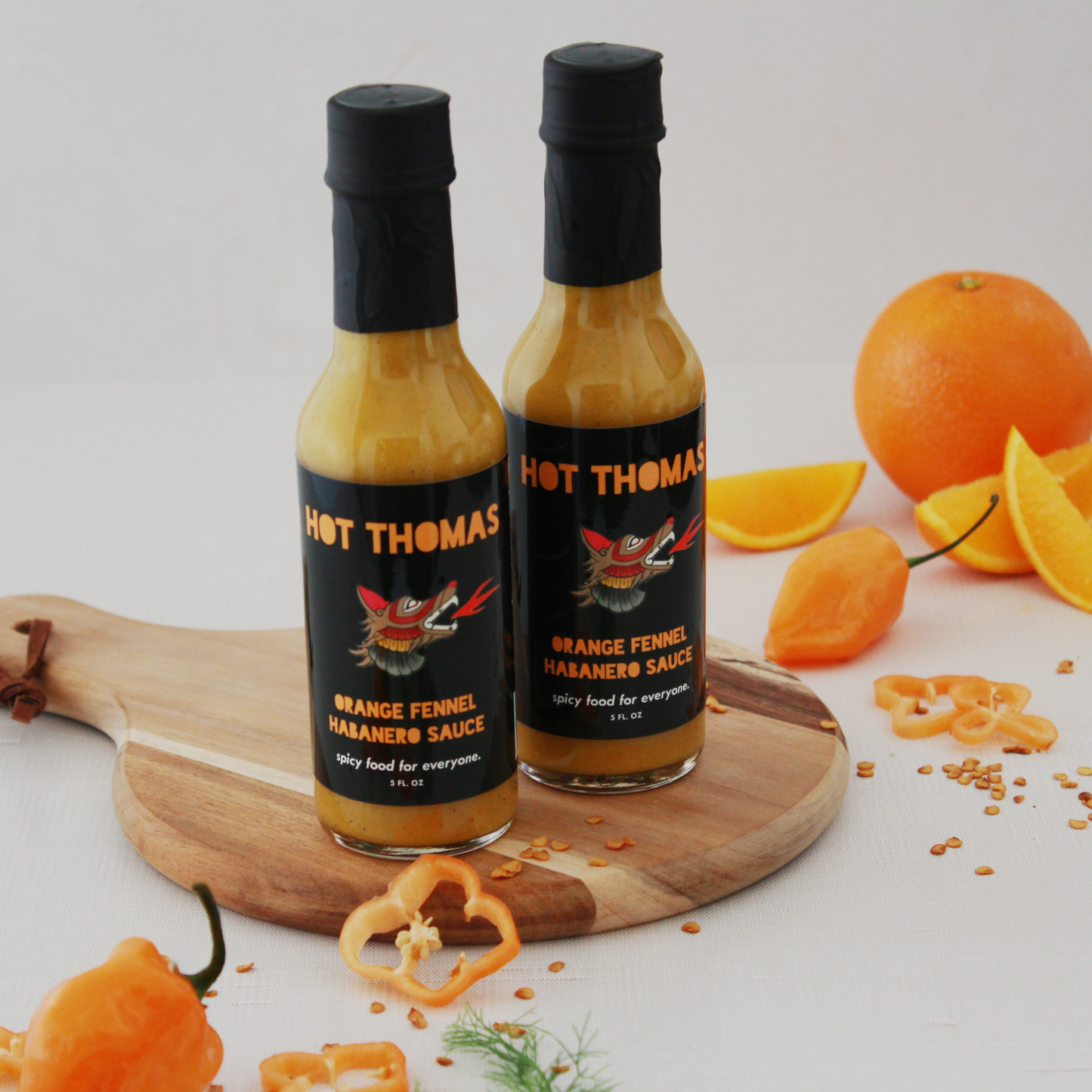 Orange Fennel Habanero Sauce