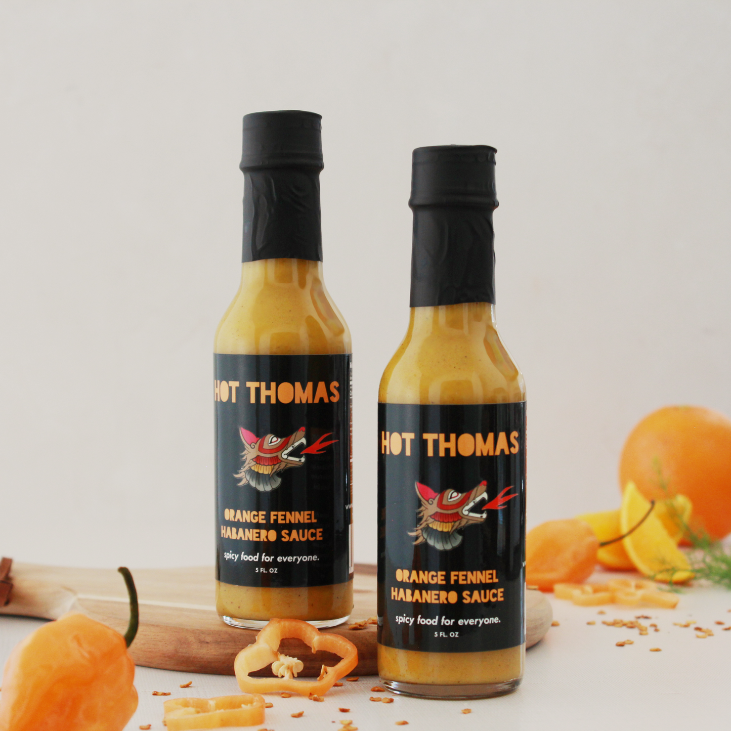 Orange Fennel Habanero Sauce
