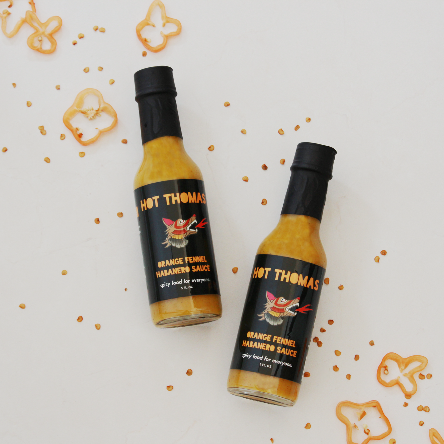 Orange Fennel Habanero Sauce